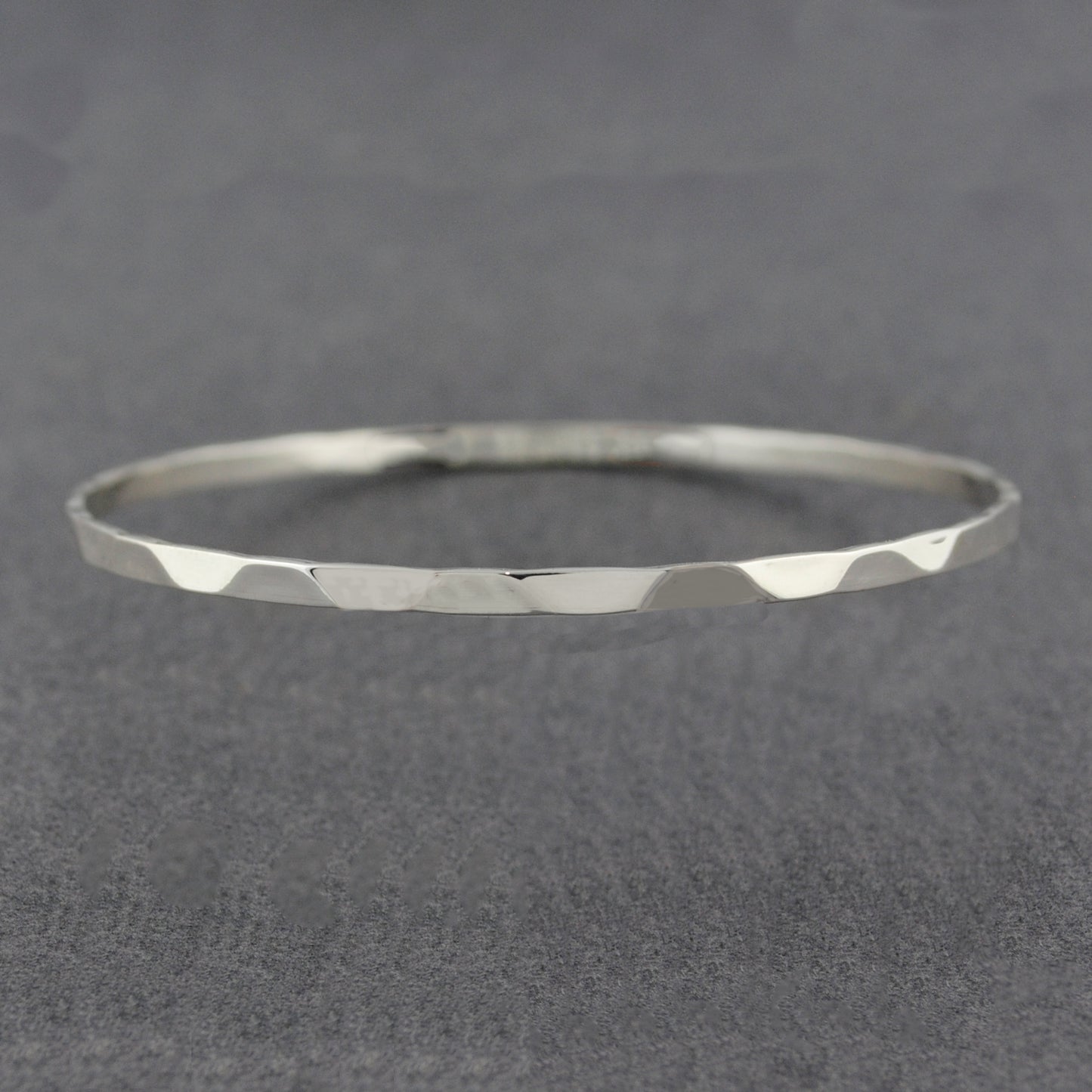 Sterling Silver Molded Bangle