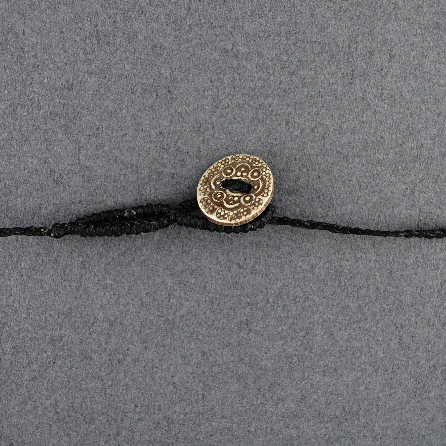 Hill Tribe Silver Teardrop Necklace