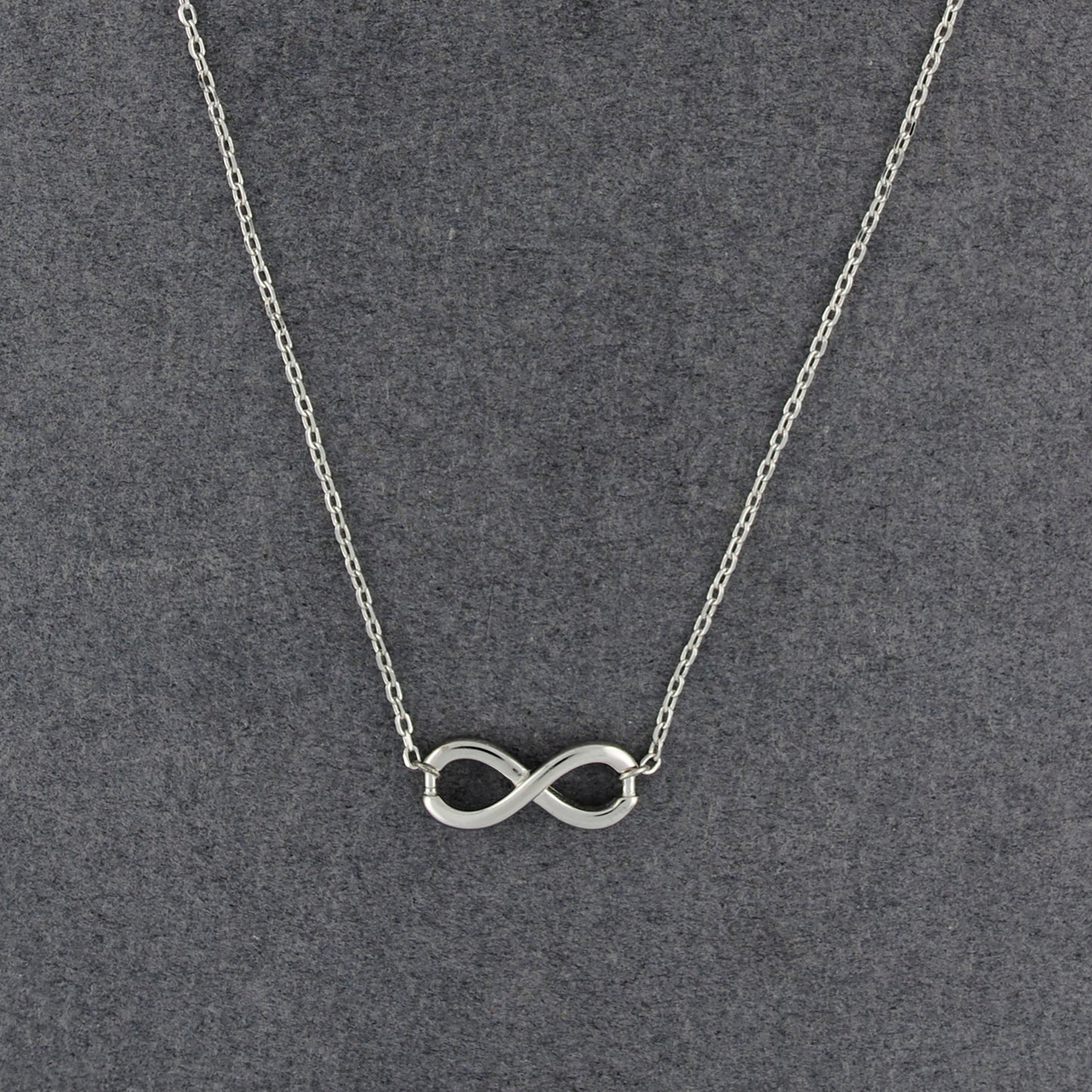 Sterling Silver Infinity Necklace