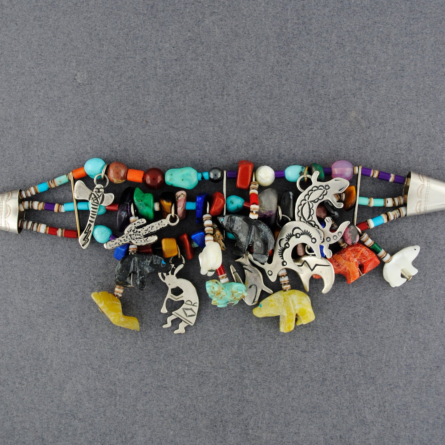 Fetish Bracelet & Earrings Set