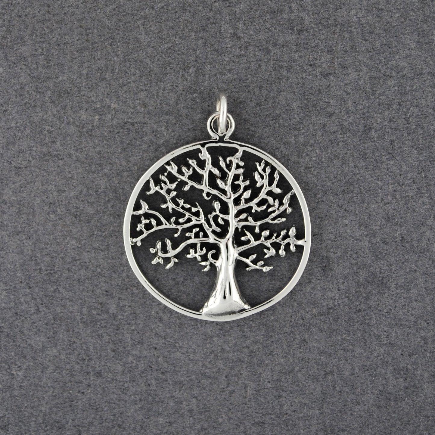 Sterling Silver Detailed Tree of Life Pendant