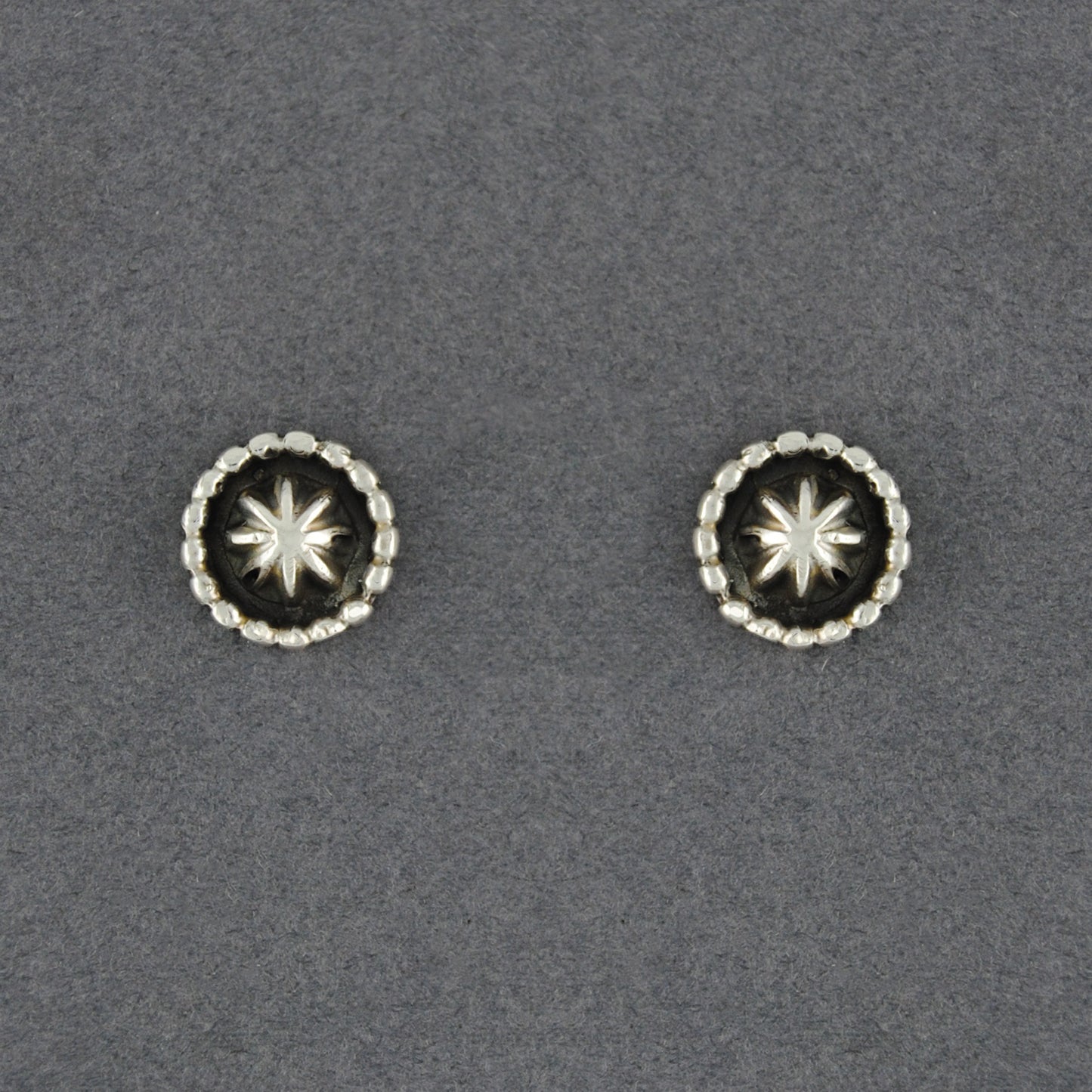 Sterling Silver Star Post Earrings