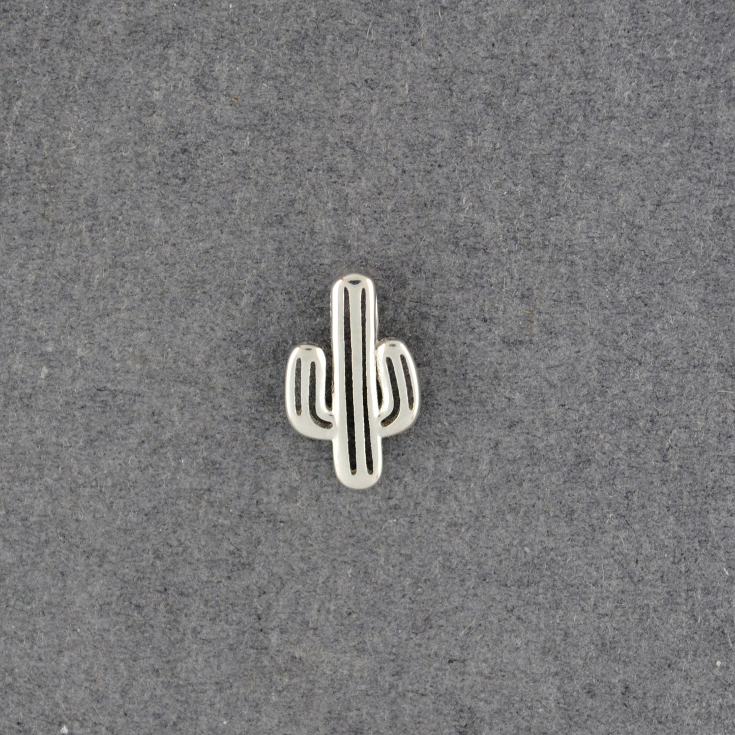 Sterling Silver Mini Cactus Pendant