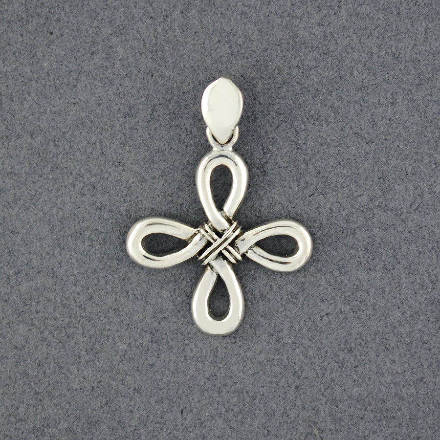 Sterling Silver Celtic Looped Knot Pendant