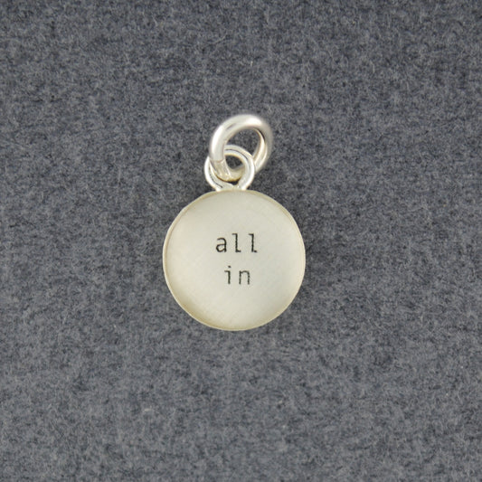 Sterling Silver All In Pendant