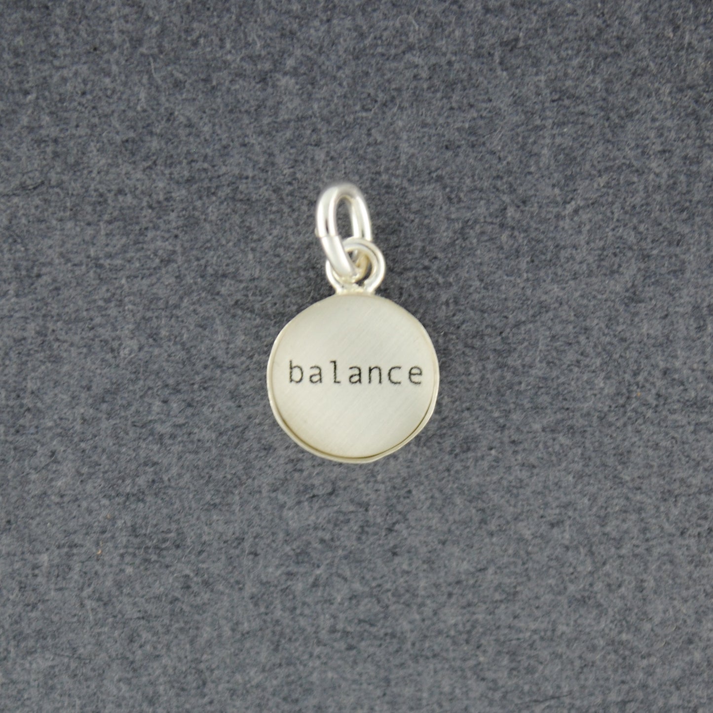 Sterling Silver Balance Pendant