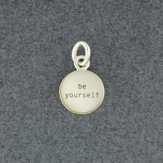 Sterling Silver Be Yourself Pendant