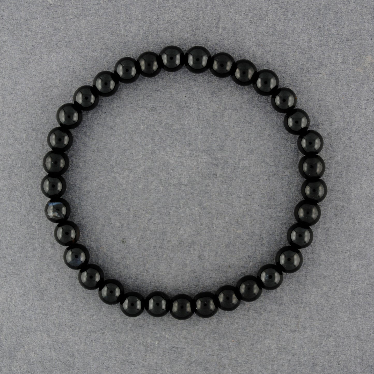 Black Onyx Beaded Bracelet