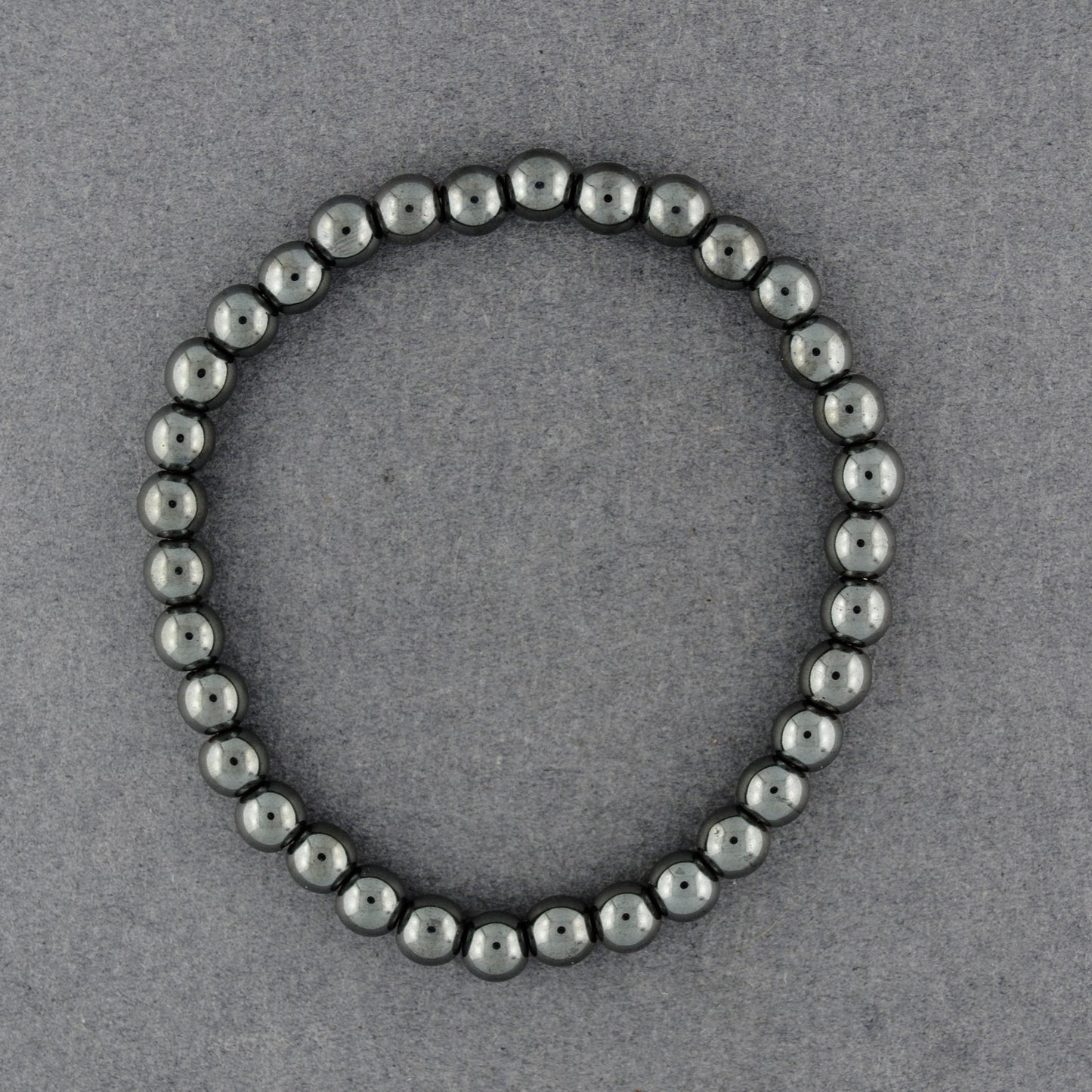 Hematite Beaded Bracelet