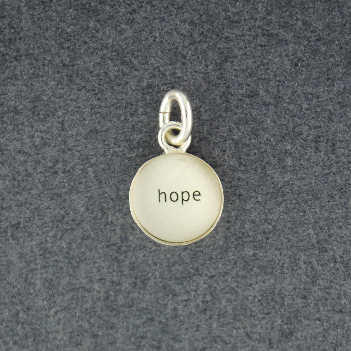 Sterling Silver Hope Pendant