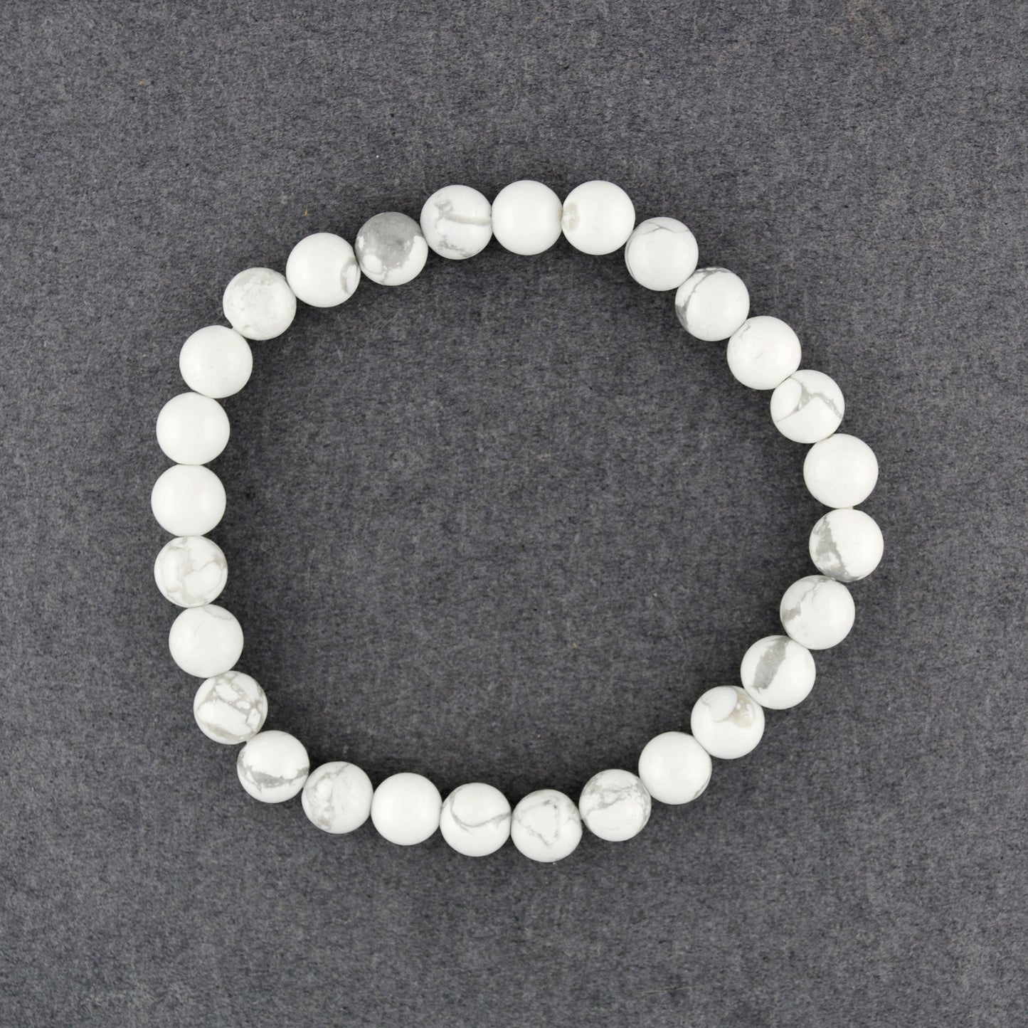 Howlite Beaded Bracelet