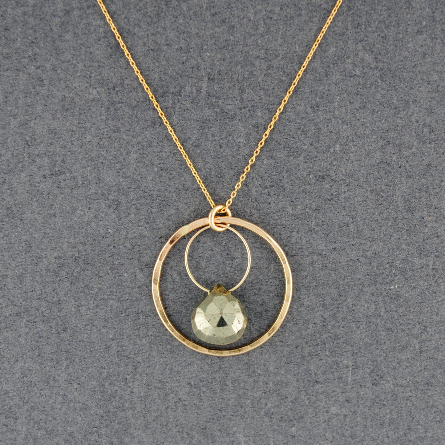 Radiant Pyrite Necklace