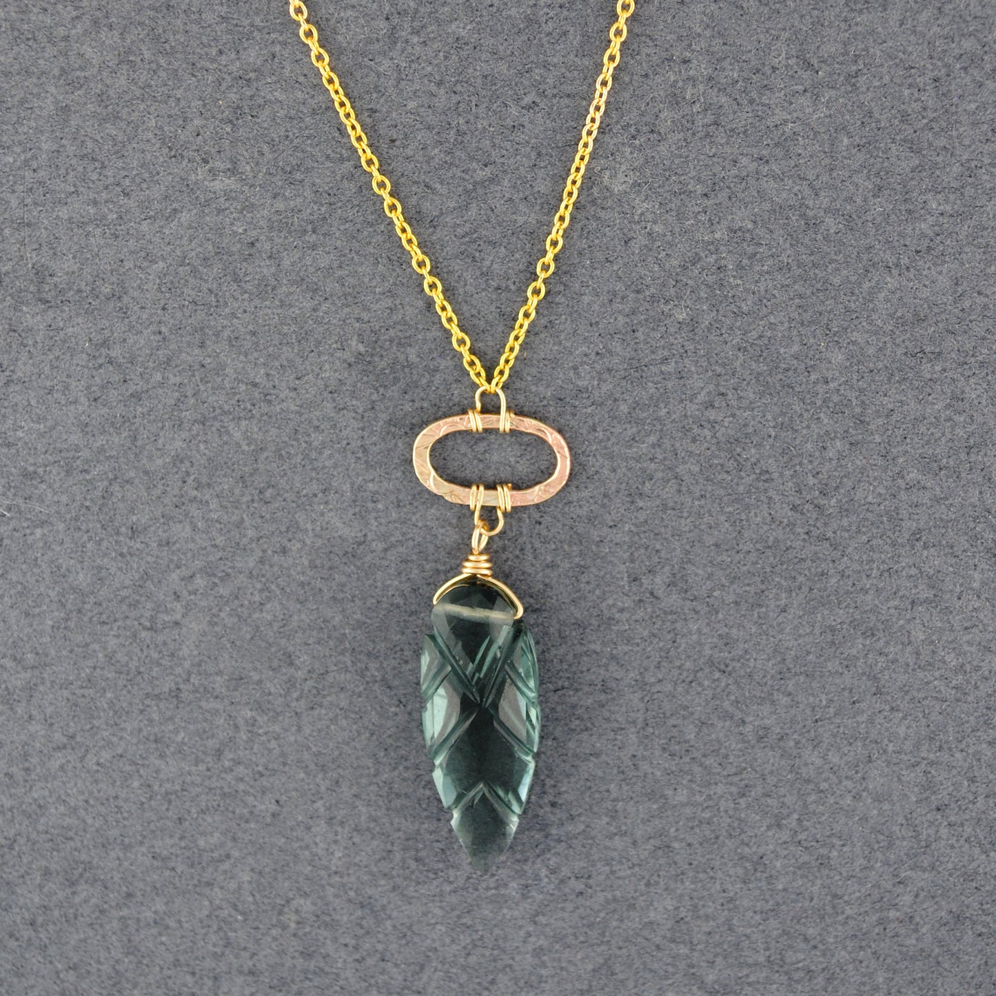 Twilight Leaf Necklace