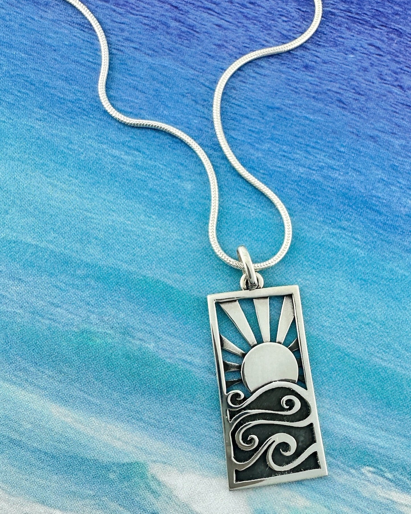 Exclusive Rhode Island Sunrise on the Bay Pendant