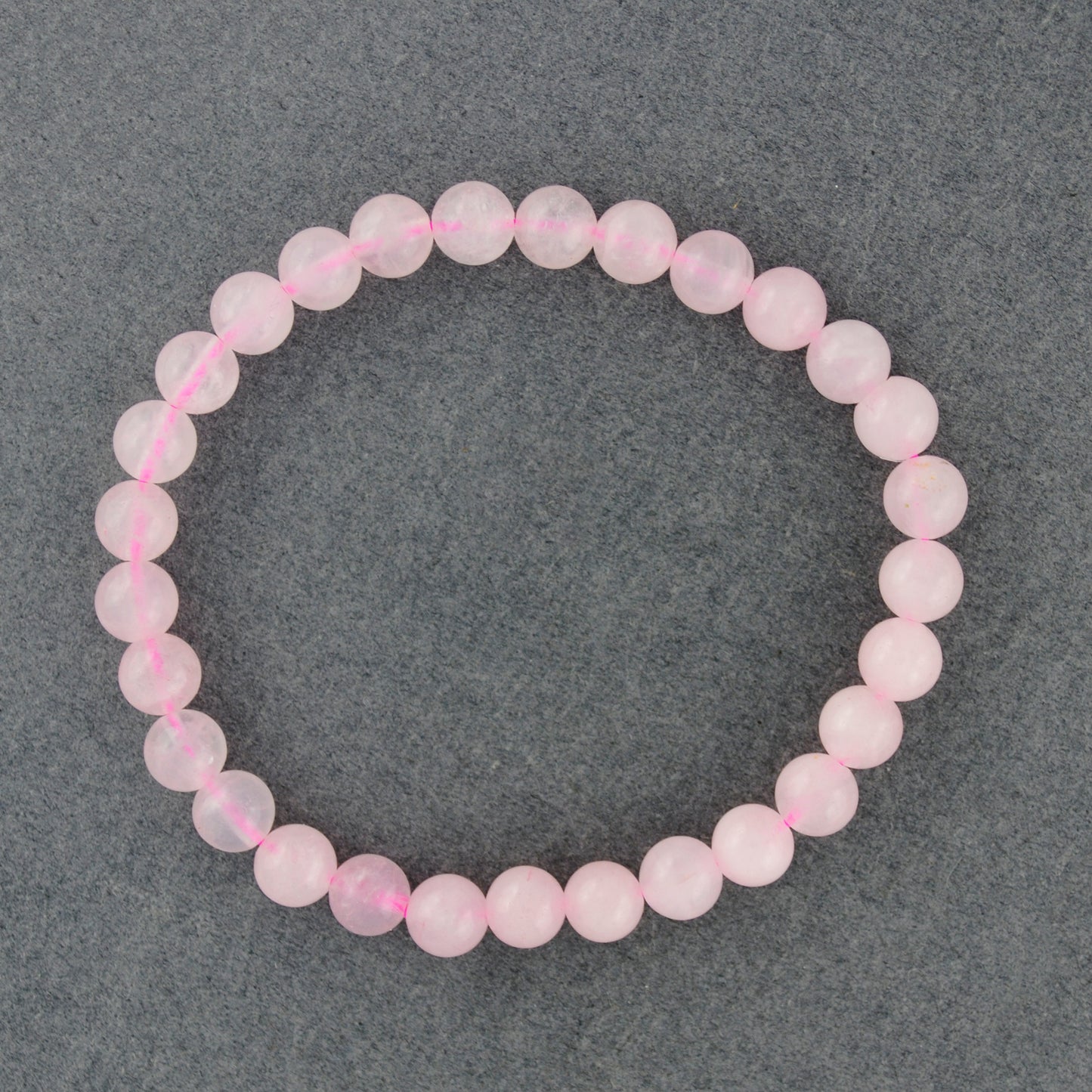 Rose Quartz Beaded Bracelet