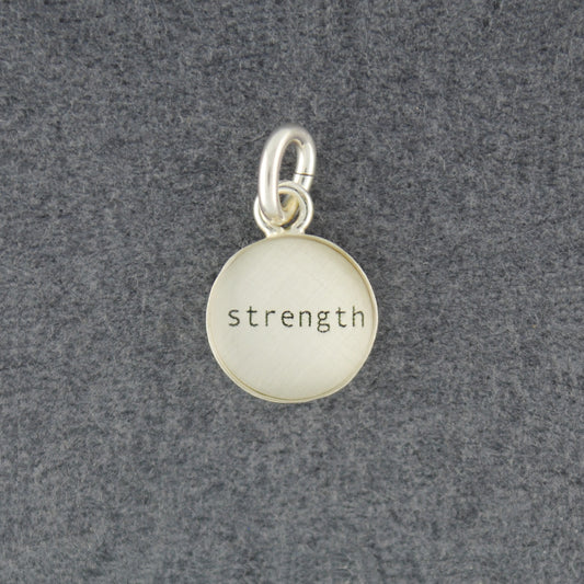 Sterling Silver Strength Pendant