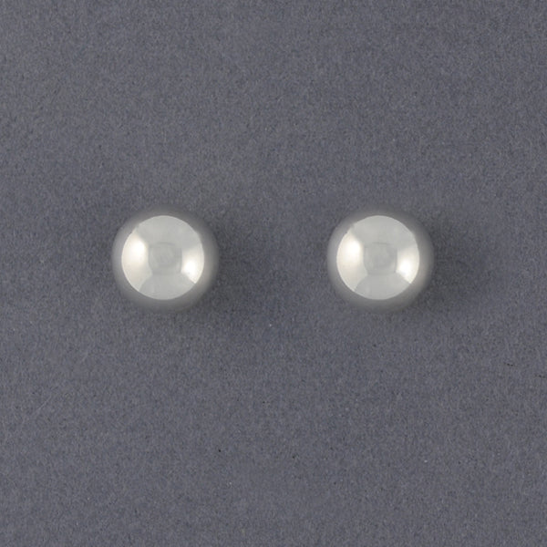 Sterling Silver Sphere Earrings