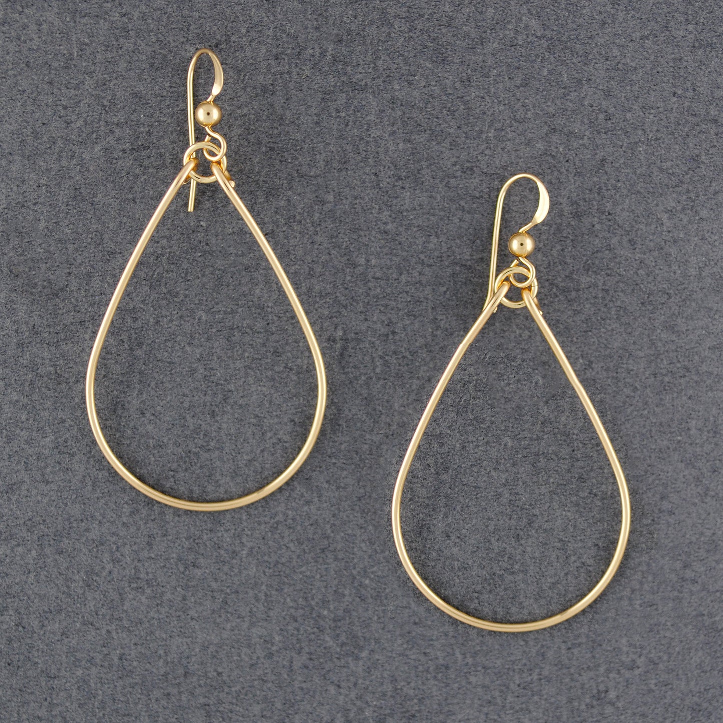 14k Gold Filled Teardrop Earrings