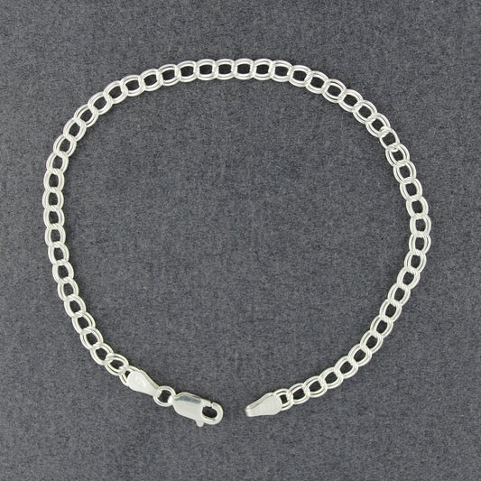 Sterling Silver Italian Link Bracelet