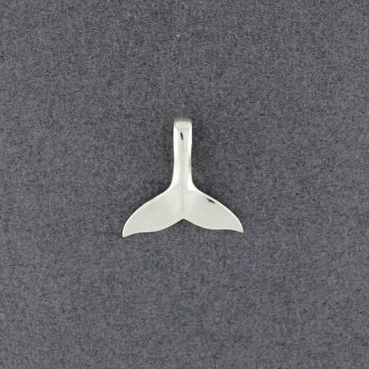Sterling Silver Whale Tail Pendant