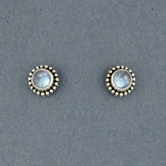 Moon Moonstone Earrings