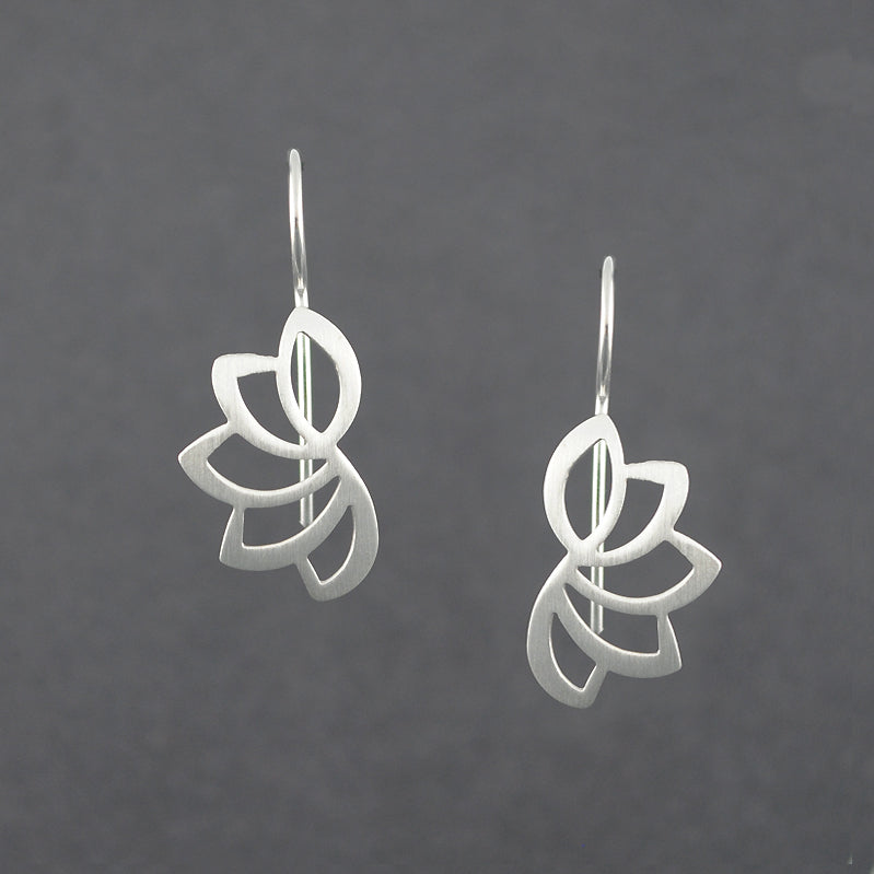 Lotus Wire Earrings