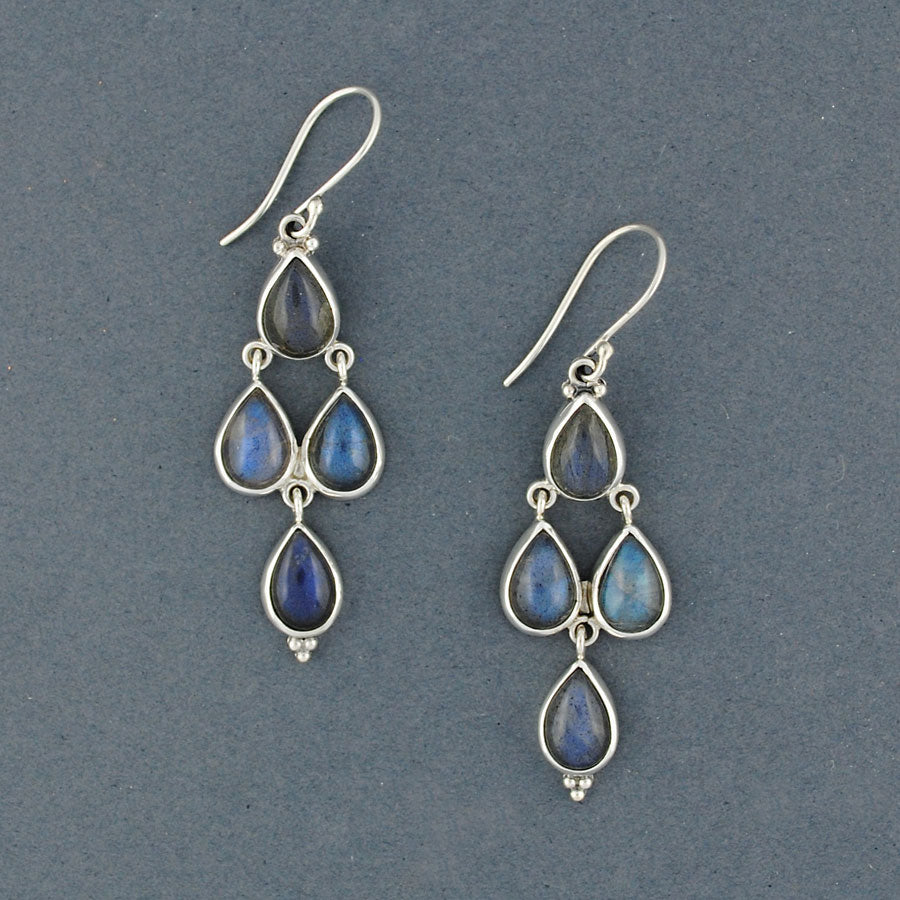 Cordelia Labradorite Earrings