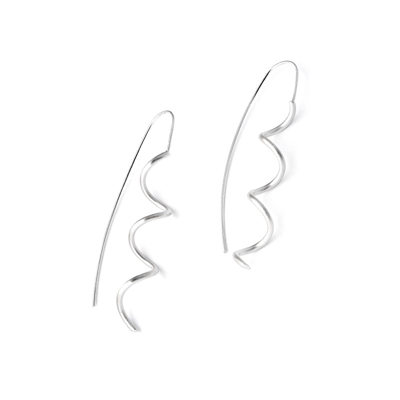 Swirl Wire Earrings
