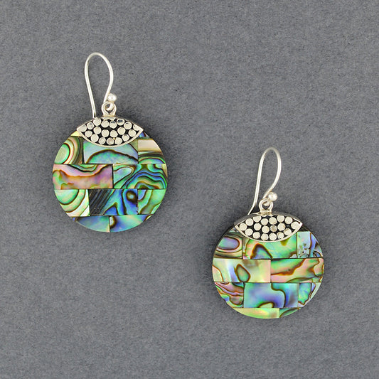 Abalone Mosaic Earrings