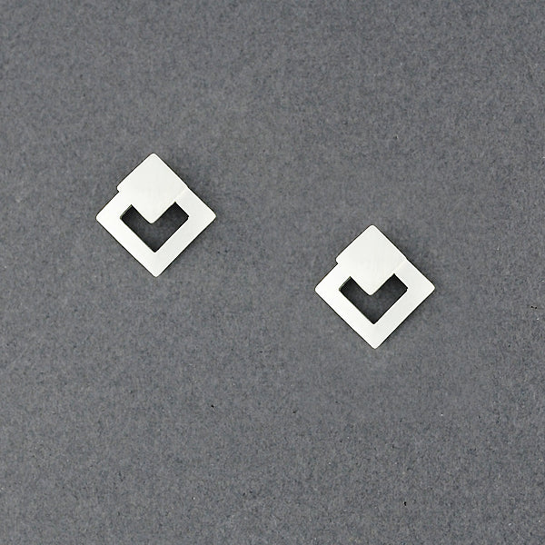 Diamond Post Earring