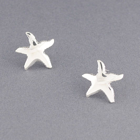 Sterling Silver Large Starfish Post Earring