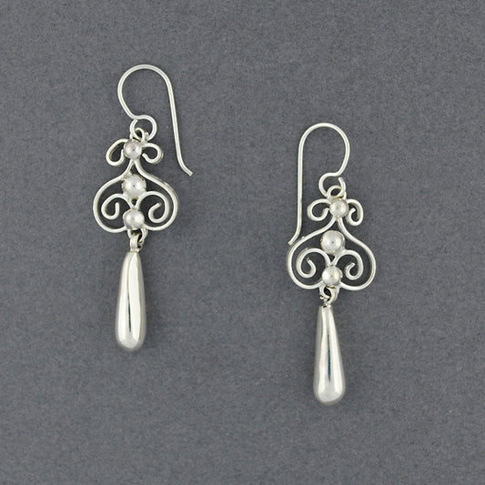 Sterling Silver Curly Dangles