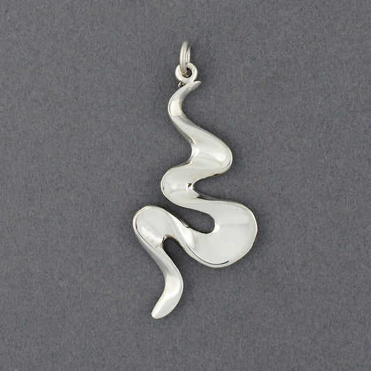 Sterling Silver Ribbon Pendant