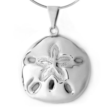 Sterling Silver Sand Dollar Pendant