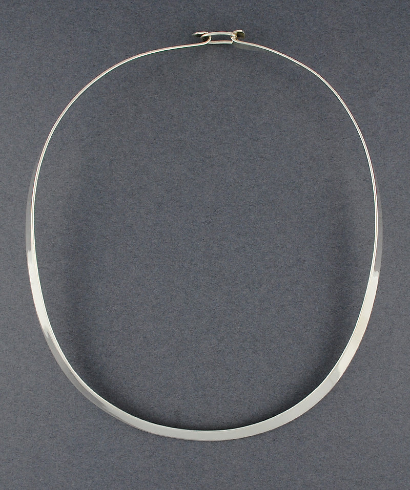 Sterling Silver Flat Neckwire
