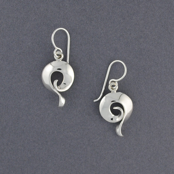 Sterling Silver Petite Spiral Dangles