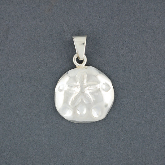 Sterling Silver Extra Small Sand Dollar Pendant