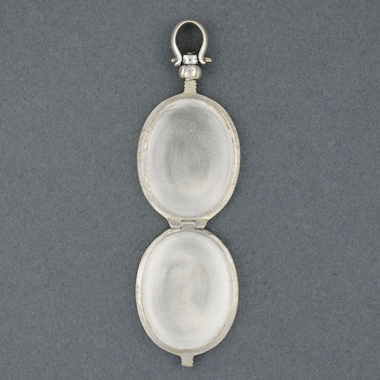 Sterling Silver Oval Locket