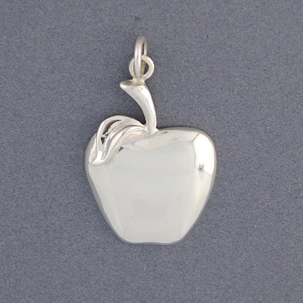 Sterling Silver Apple Pendant