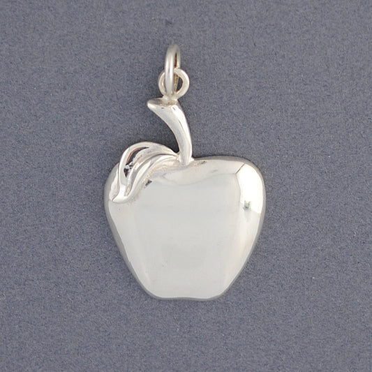 Sterling Silver Apple Pendant