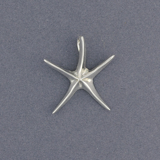 Sterling Silver Small Tiffany Inspired Starfish Pendant