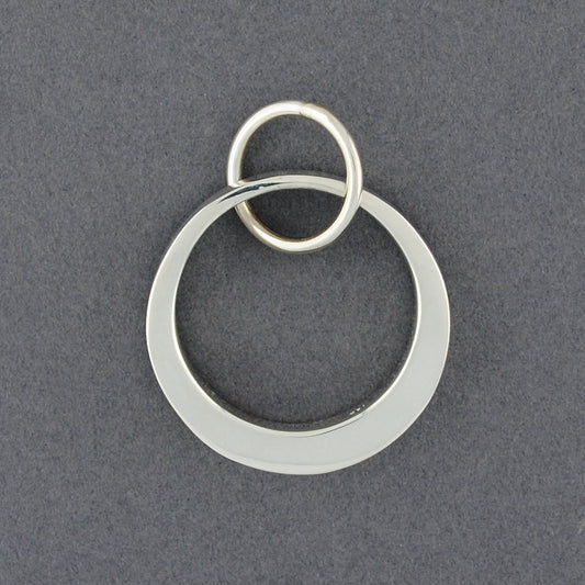 Sterling Silver Open Circle Pendant