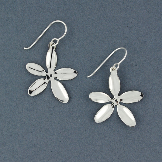 Sterling Silver Daisy Earrings