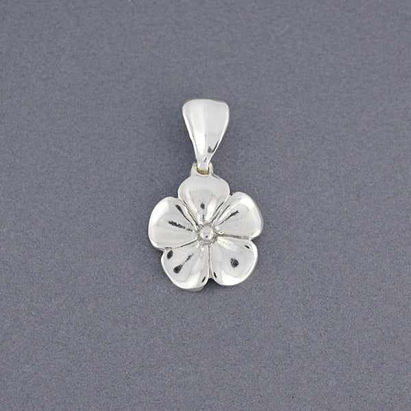 Sterling Silver Flower Pendant