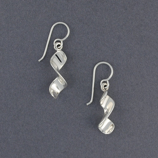 Sterling Silver Ribbon Dangles