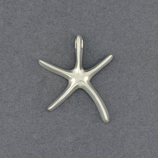 Sterling Silver Large Starfish Pendant