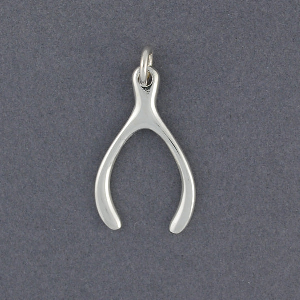 Sterling Silver Wishbone Pendant