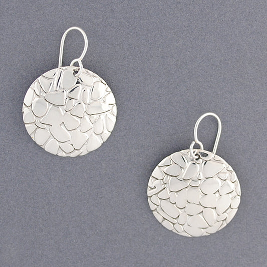 Sterling Silver Small Turtle Back Earrings