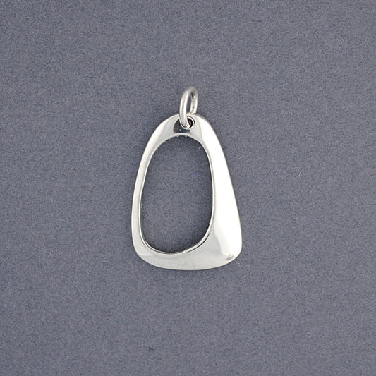 Sterling Silver Geometric Pendant