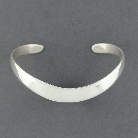 Sterling Silver Soft Wave Cuff